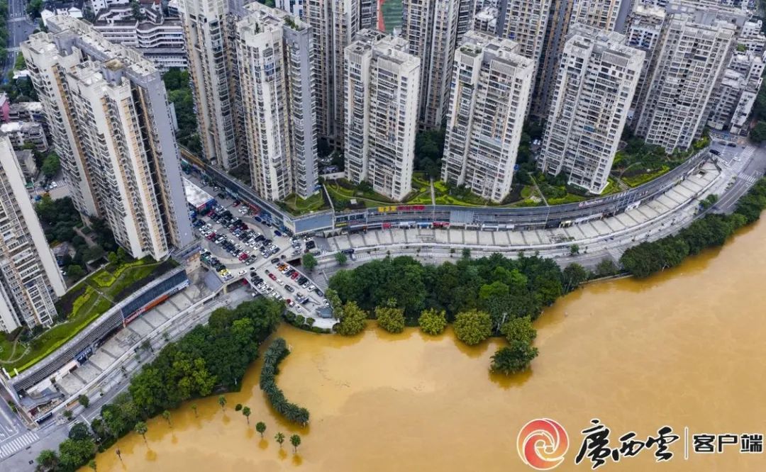 出现双洪峰后，柳江洪水退速缓慢！这些地方仍有暴雨、大暴雨……