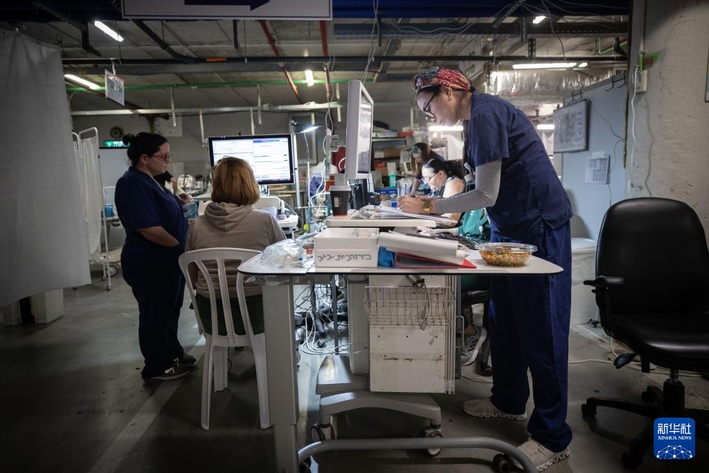 以色列开设地下战时医院 以色列开设地下战时医院