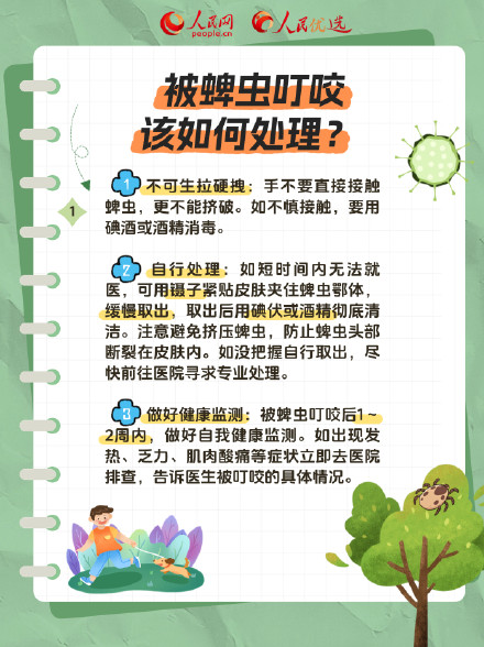 请查收!夏日防蜱虫指南 请查收!夏日防蜱虫指南