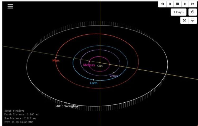 “王菲星”获命名!追的星真的成了天上的星 “王菲星”获命名!追的星真的成了天上的星