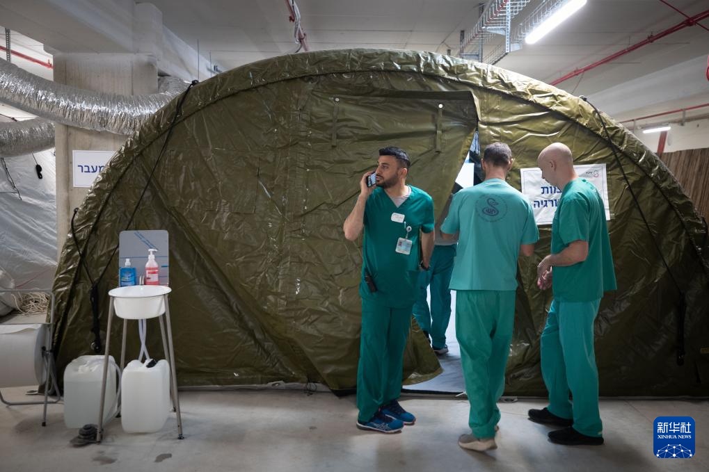 以色列开设地下战时医院 以色列开设地下战时医院