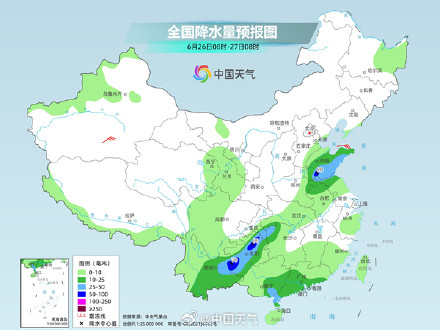 新一轮降雨过程开启 湖北湖南等地暴雨区与前期重叠 新一轮降雨过程开启 湖北湖南等地暴雨区与前期重叠