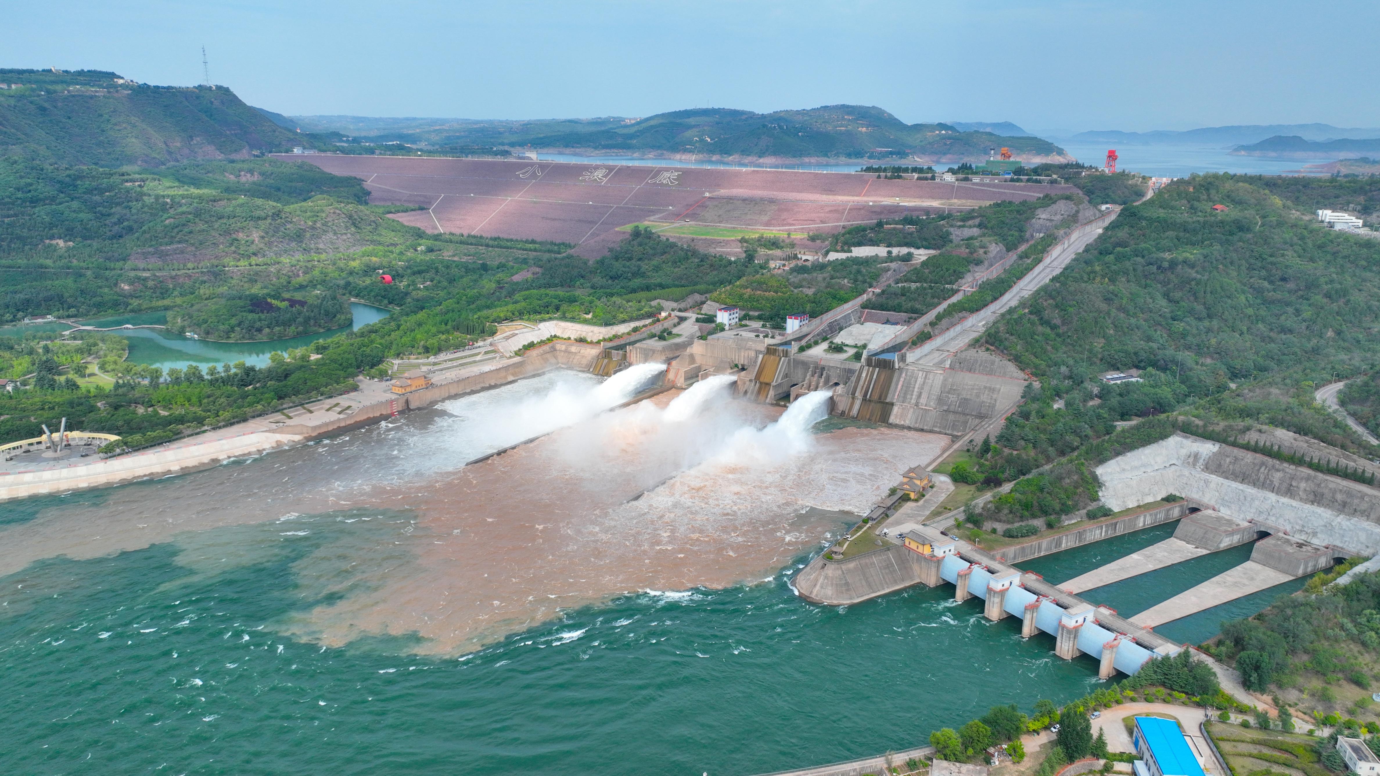 小浪底水利枢纽开始2025年调水调沙运用 小浪底水利枢纽开始2025年调水调沙运用