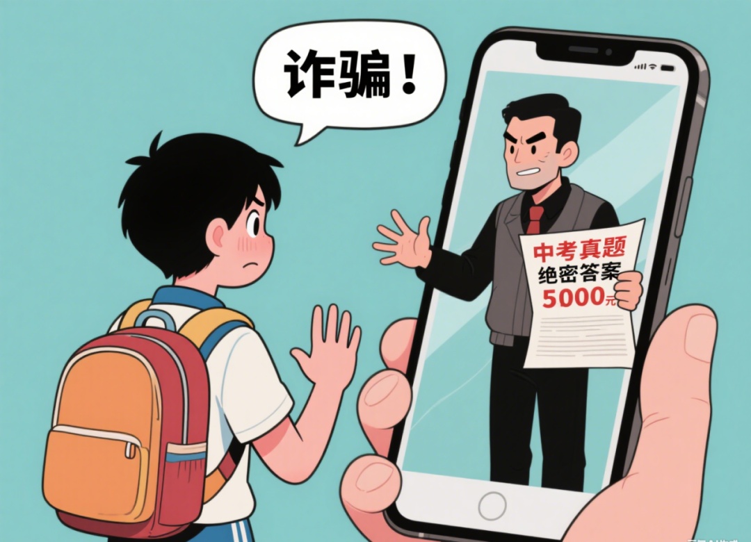 中考升学“捷径” 别信!都是套路 中考升学“捷径” 别信!都是套路