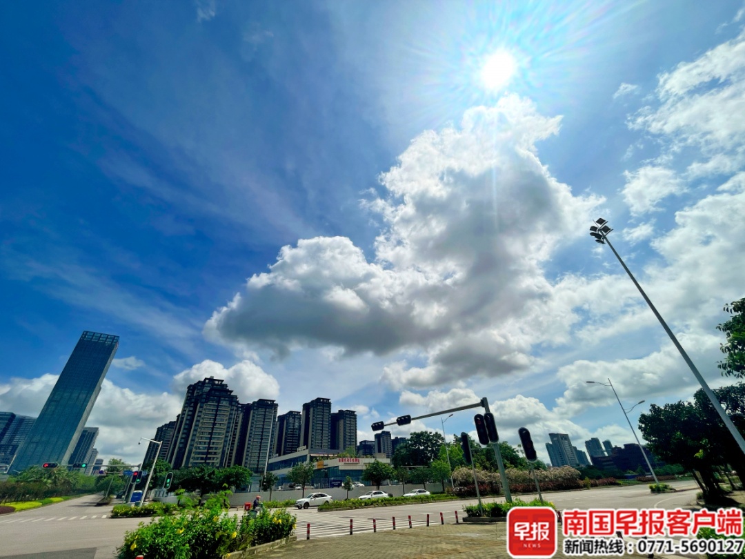 雨水在路上了！广西将有暴雨和雷暴大风……