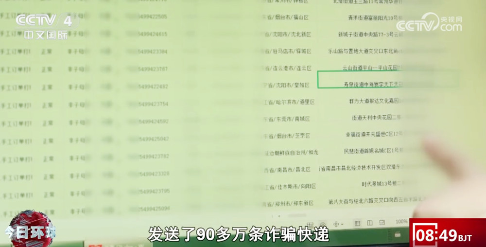 警惕诈骗陷阱！收到陌生快递意外“中奖”？这是“刷单返利”骗局↓