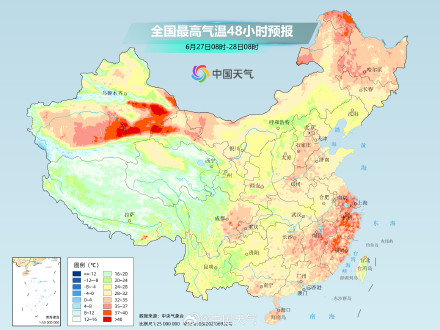 华北平原高温暂时收敛 江南东部高温发展增多 华北平原高温暂时收敛 江南东部高温发展增多