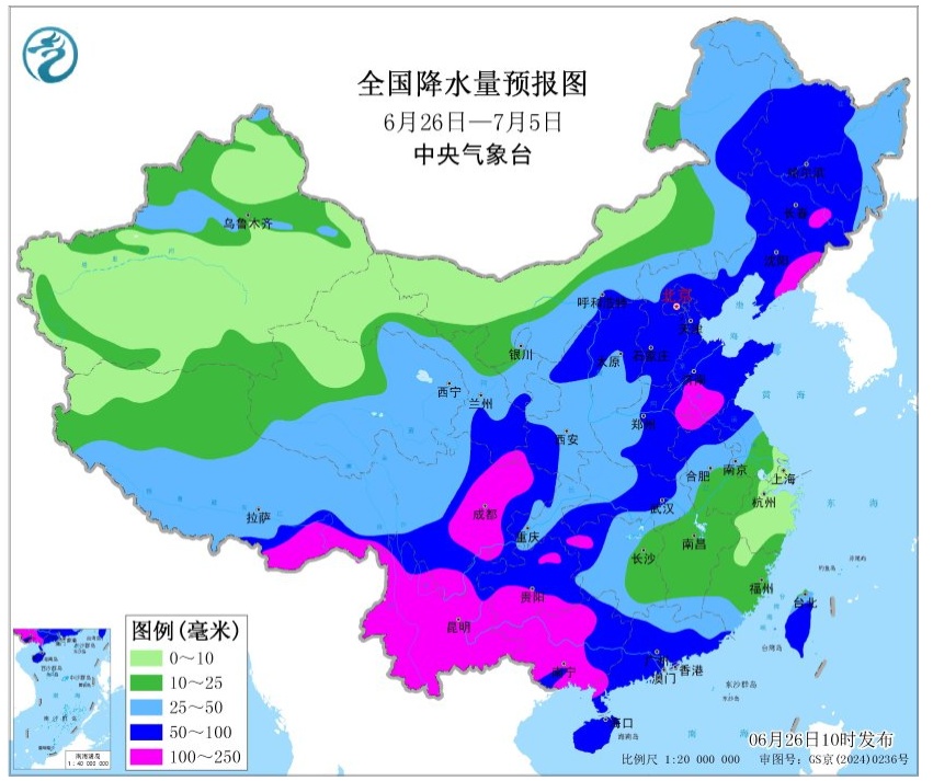 下雨了！天津接下来十天都是……