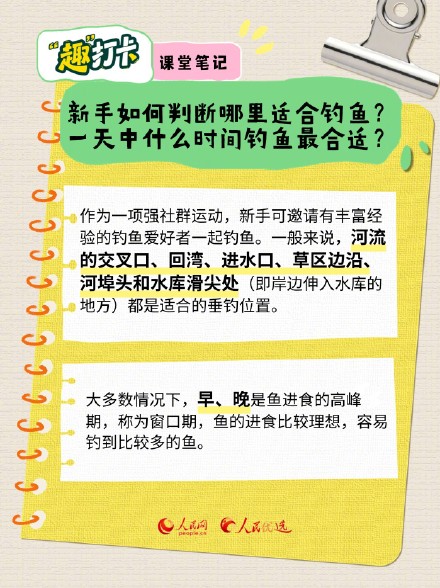 一起“趣”钓鱼！钓鱼新手入门指南