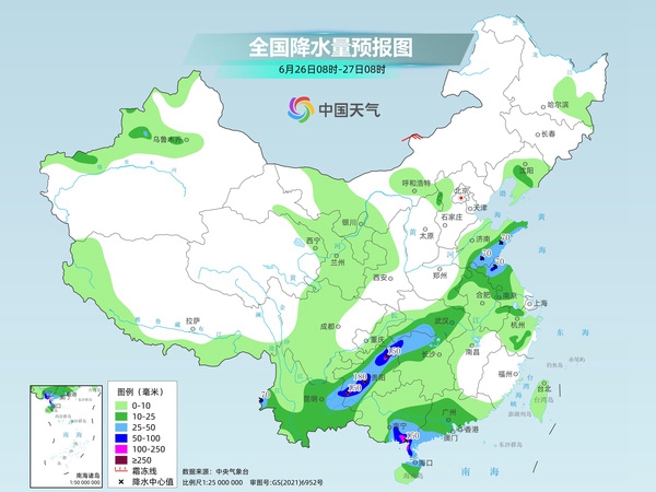 南方强降雨缩减仍需警惕次生灾害 华北平原高温暂时收敛