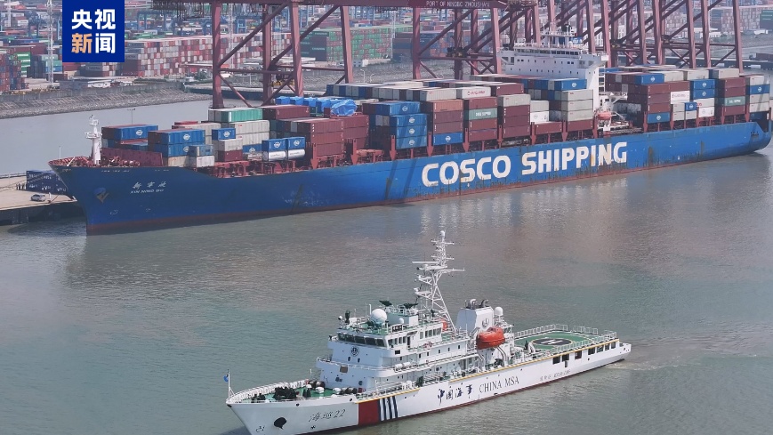 今年前五个月 我国国际航行船舶载物量超19亿吨 今年前五个月 我国国际航行船舶载物量超19亿吨