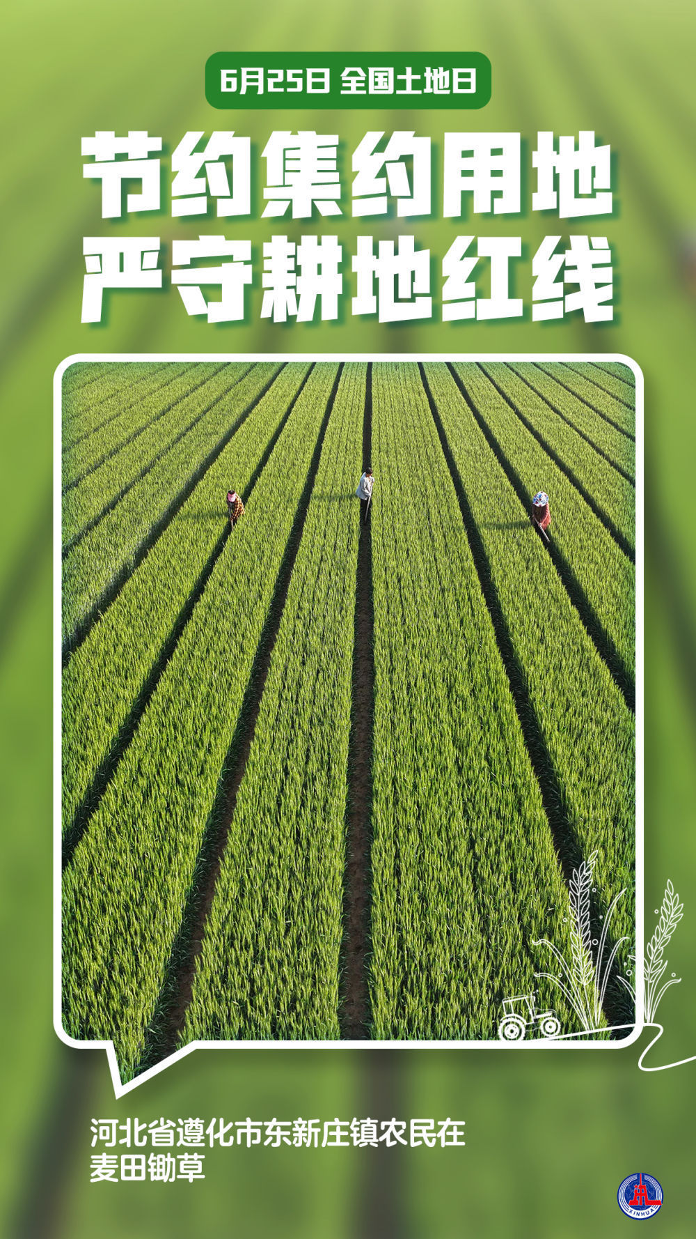 新华全媒+丨全国土地日：节约集约用地 严守耕地红线