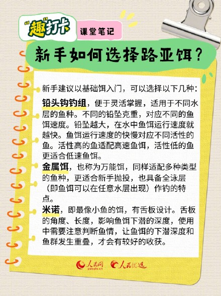 一起“趣”钓鱼！钓鱼新手入门指南