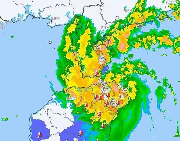 热带低压已在海南文昌登陆！海口发布暴雨红色预警→