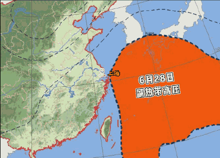 上海官宣本周日出梅，上海下周或现39~40℃酷热