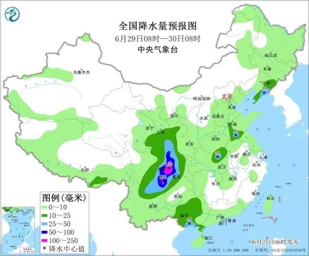 云南贵州广西仍有大到暴雨!防范降雨叠加效应 云南贵州广西仍有大到暴雨!防范降雨叠加效应