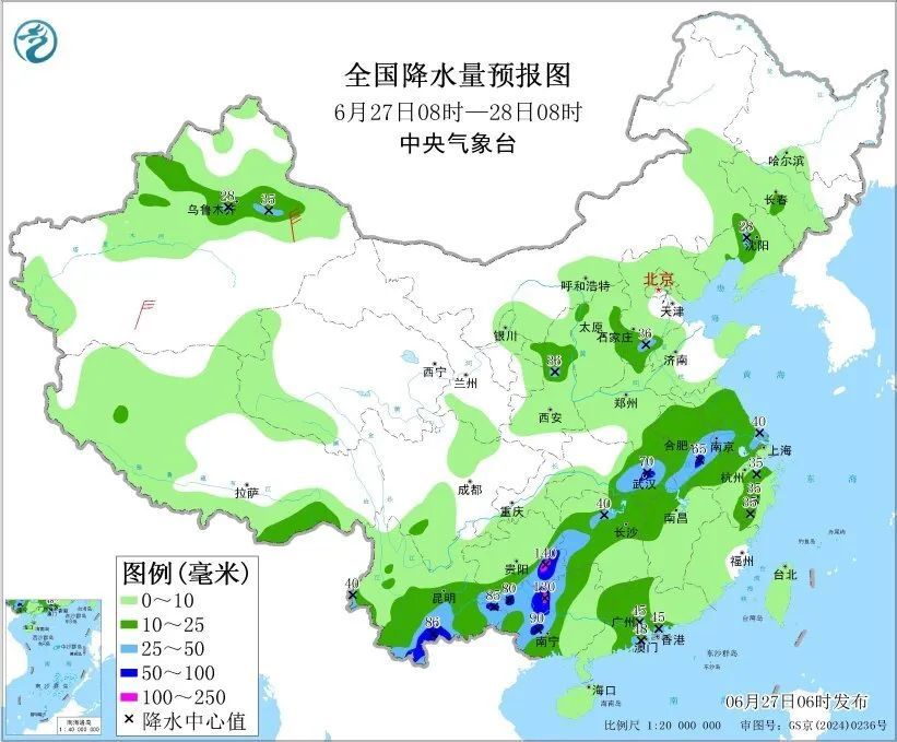 多雨周末！大范围降雨持续在线！未来几天，这些地方高温持久且猛烈→