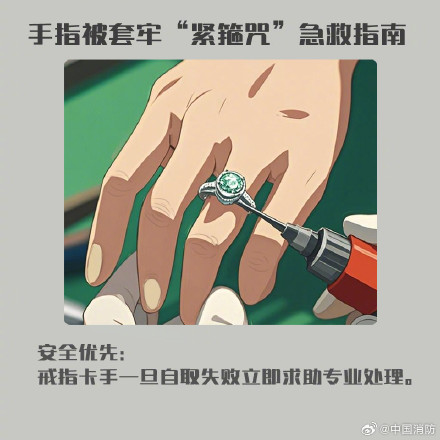 戒指卡手上取不下来该咋办 戒指卡手上取不下来该咋办