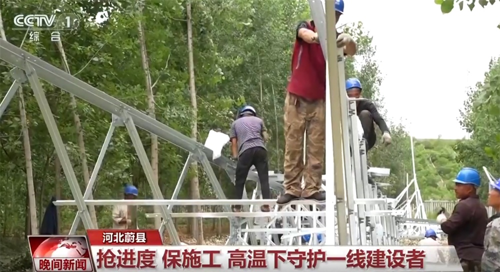 保障出行、提供舒适空间、守护一线建设者……多地多举措应对高温“烤”验