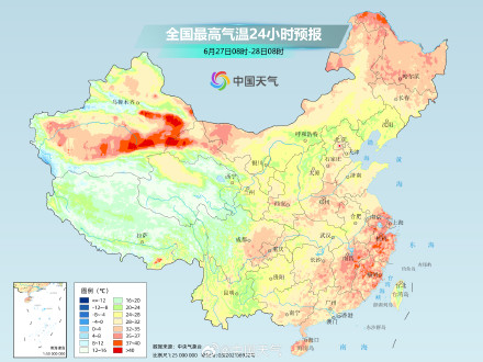 江南高温发展增多 杭州等地或上演高温持久战