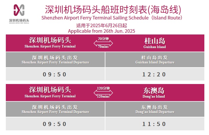 深圳机场码头“上新”！可以坐船到“网红”海岛上兜兜风
