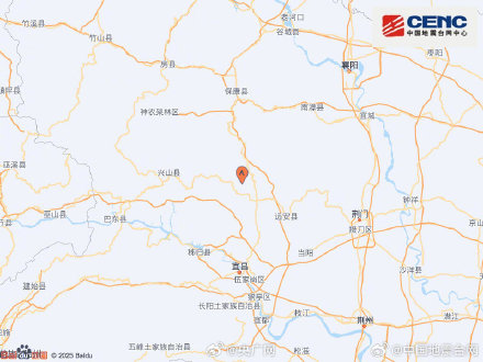 湖北远安发生3.4级地震 湖北远安发生3.4级地震