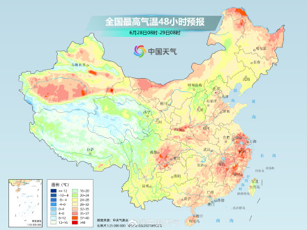 江南高温发展增多 杭州等地或上演高温持久战