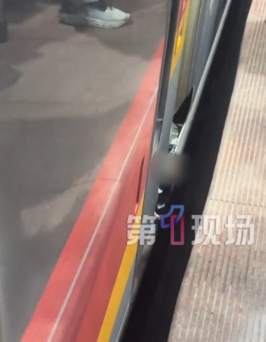 小孩不慎掉入高铁站台缝隙！众人紧急出手→