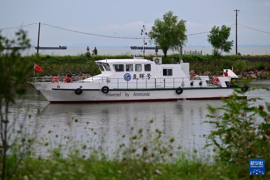 全球首艘纯氨燃料内燃机动力示范船舶首航成功 全球首艘纯氨燃料内燃机动力示范船舶首航成功