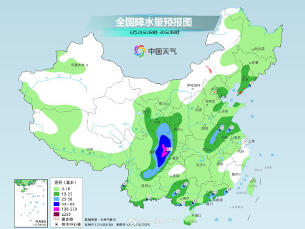 周末强降雨区域缩减 黄淮西南等仍需警惕地质灾害