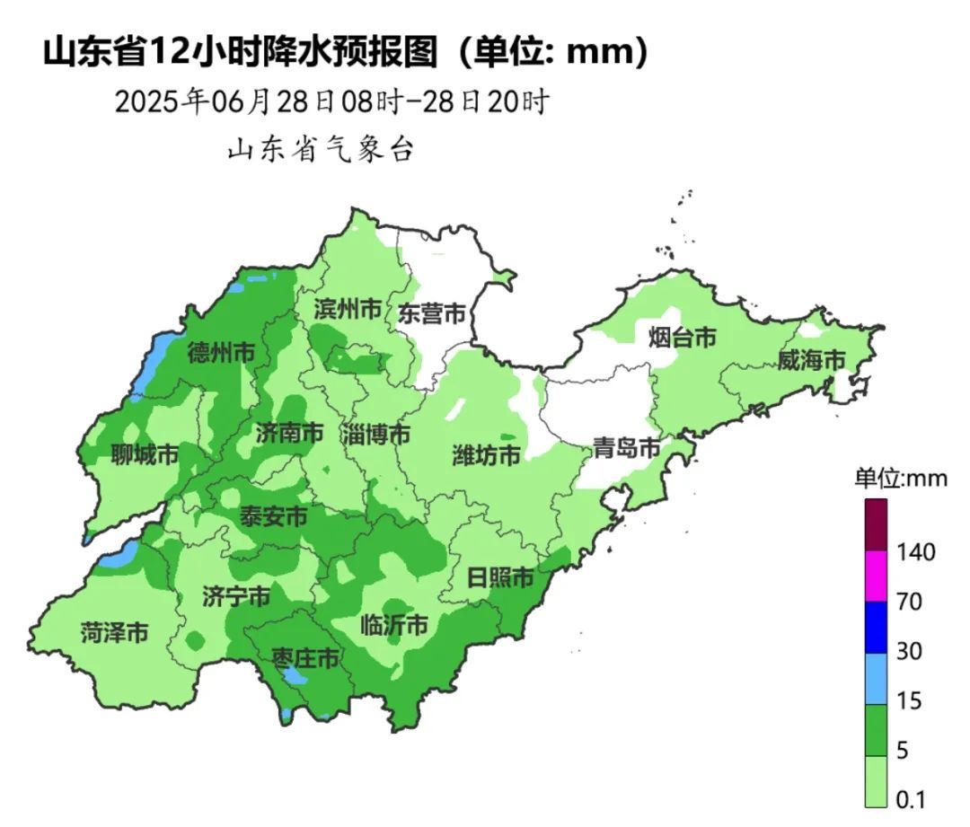 山东大范围降雨持续!连续3天有雷阵雨! 山东大范围降雨持续!连续3天有雷阵雨!
