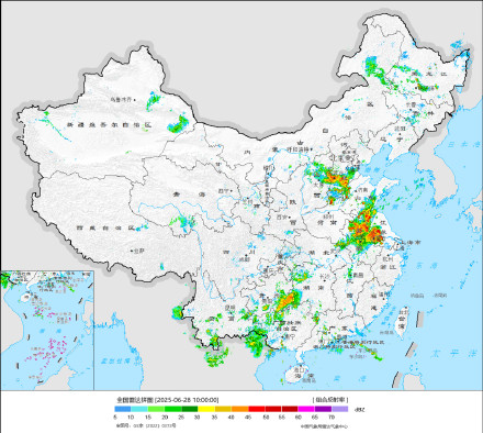 暴雨蓝色预警！华北黄淮东北地区等地多降雨 西南地区东部强降雨再起