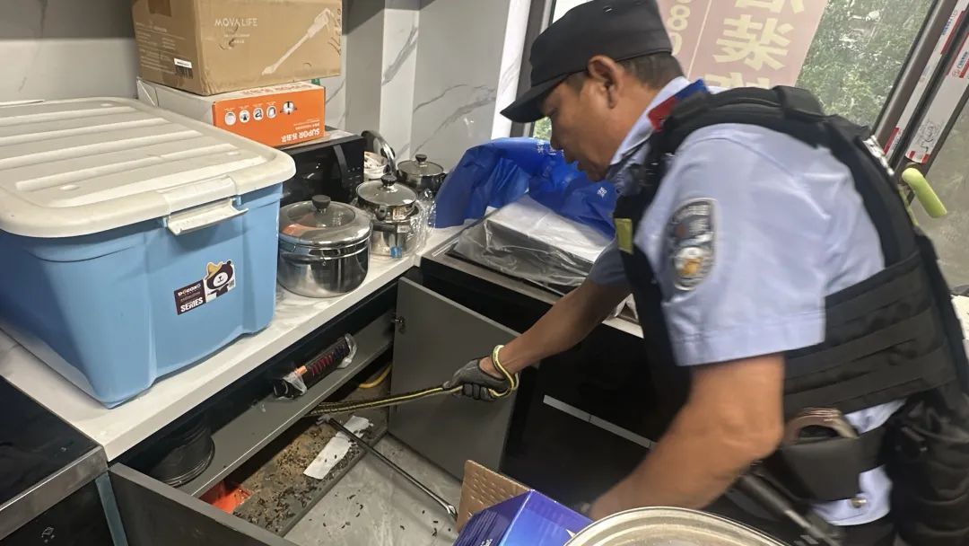 镇江一小区居民厨房，钻进约2米长大蛇！