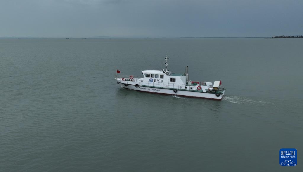 全球首艘纯氨燃料内燃机动力示范船舶首航成功 全球首艘纯氨燃料内燃机动力示范船舶首航成功