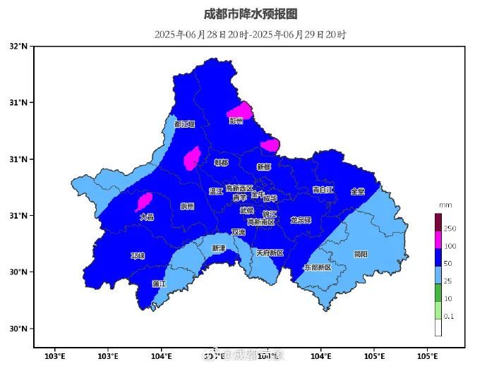大雨→暴雨→大暴雨！四川发布暴雨蓝色预警，这些地方注意→
