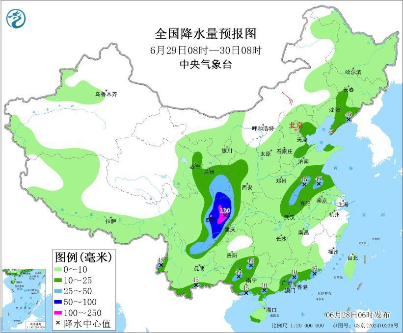 华北黄淮东北地区等地多降雨 四川盆地西北地区东南部将有强降水 华北黄淮东北地区等地多降雨 四川盆地西北地区东南部将有强降水