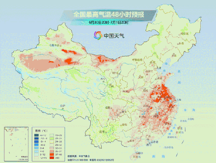 注意防范!华北东北进入降雨频繁时段中东部多地提前体验三伏天 注意防范!华北东北进入降雨频繁时段中东部多地提前体验三伏天