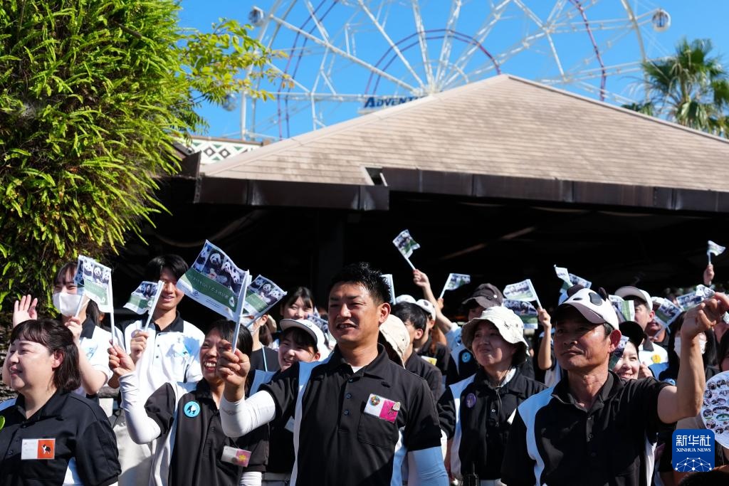 通讯丨日本熊猫迷惜别归国大熊猫 通讯丨日本熊猫迷惜别归国大熊猫