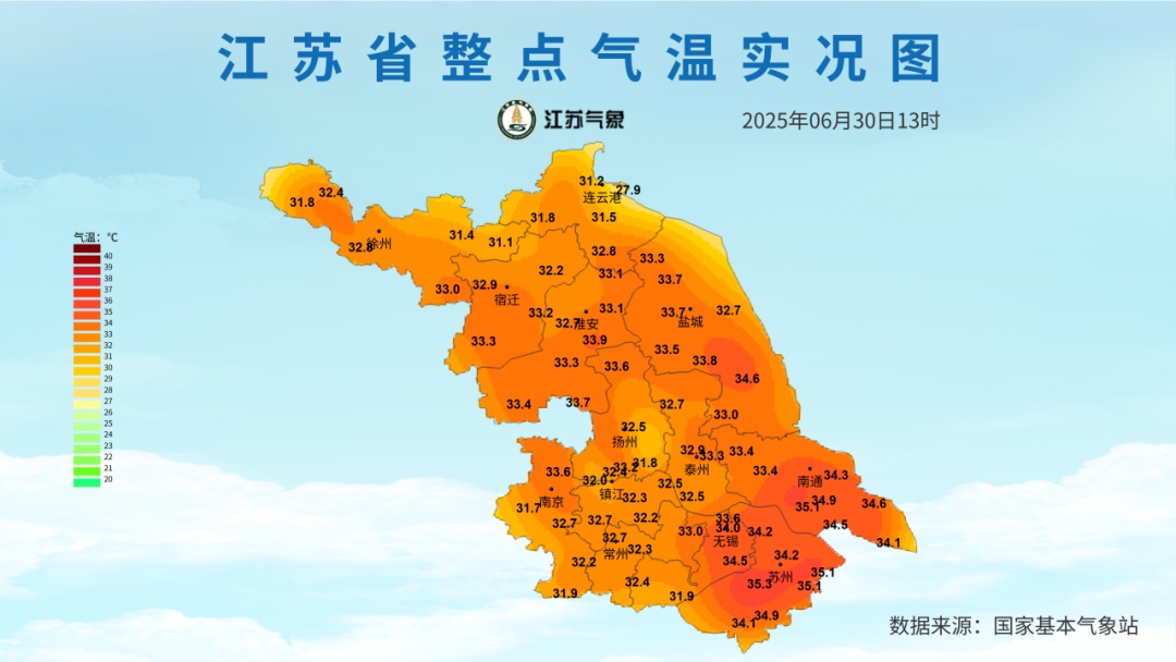 明日出梅！江苏预测：7月上旬有高温灾害风险