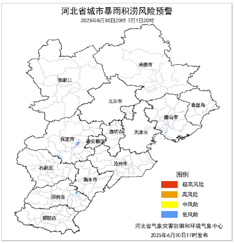 石家庄发布雷电预警！河北未来三天暴雨+强对流来袭……