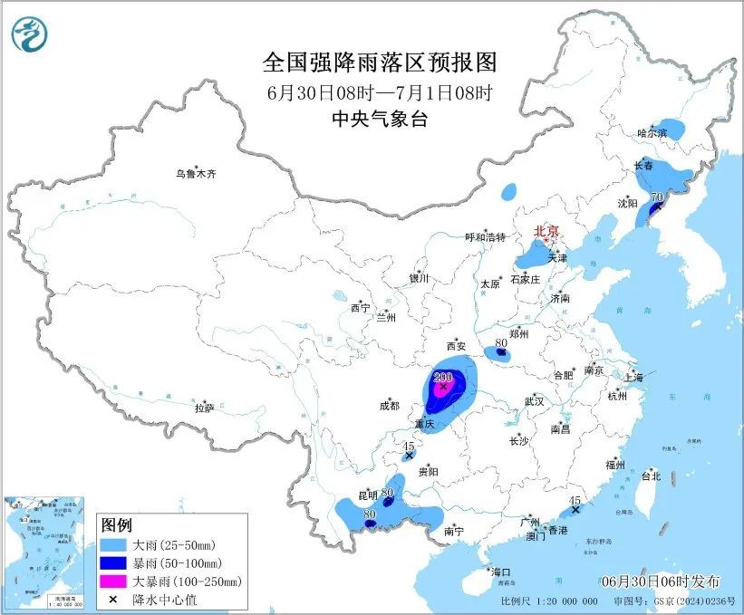 预警又来了！大到暴雨！未来三天，河北每天都有雨！