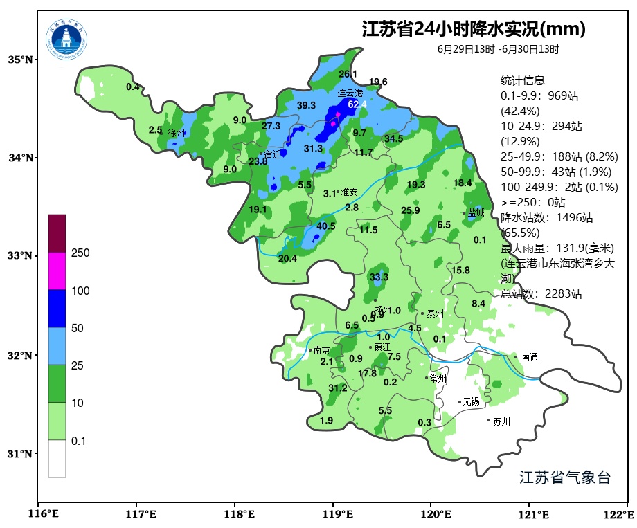 明日出梅！江苏预测：7月上旬有高温灾害风险