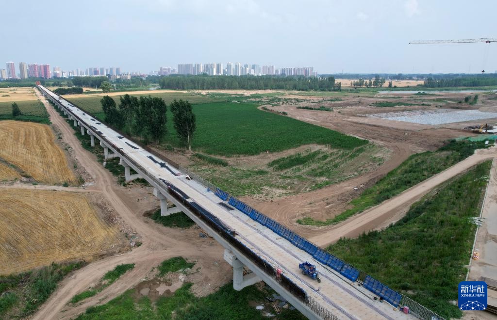 河北高碑店:兰沟洼蓄滞洪区工程建设忙 河北高碑店:兰沟洼蓄滞洪区工程建设忙