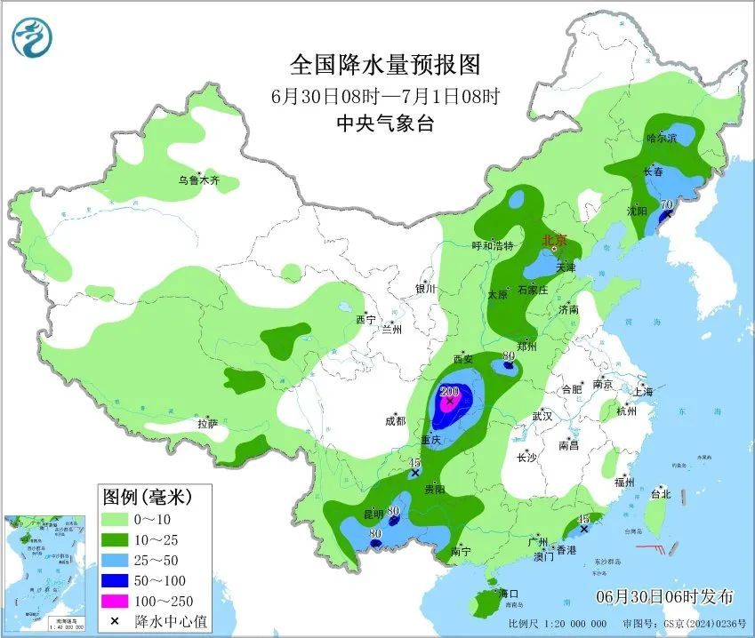 预警又来了！大到暴雨！未来三天，河北每天都有雨！