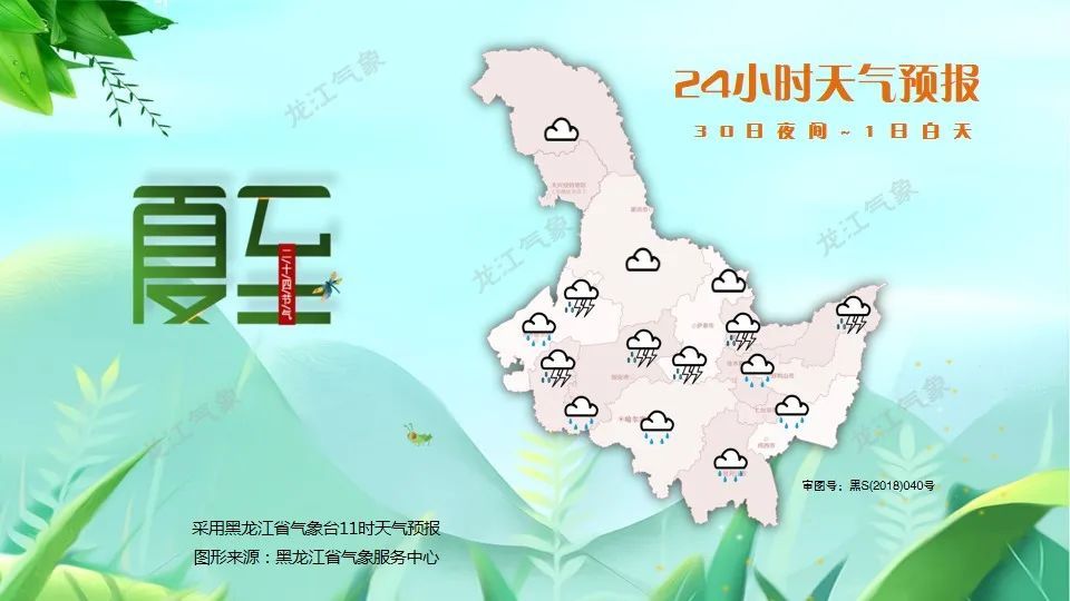 近期黑龙江省多局地短时强降水、雷暴大风等强对流天气，请注意防范～