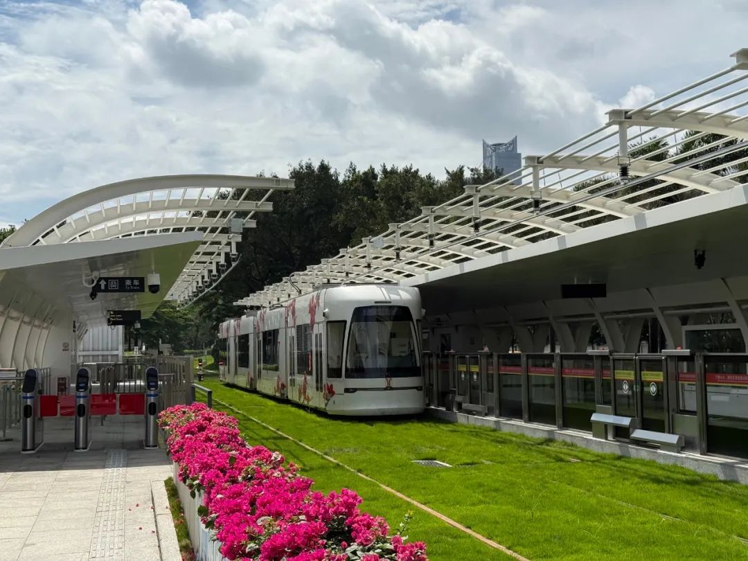 海珠有轨电车新广州塔站,明天启用!接驳换乘地铁三号线广州塔站步行约6分钟 海珠有轨电车新广州塔站,明天启用!接驳换乘地铁三号线广州塔站步行约6分钟