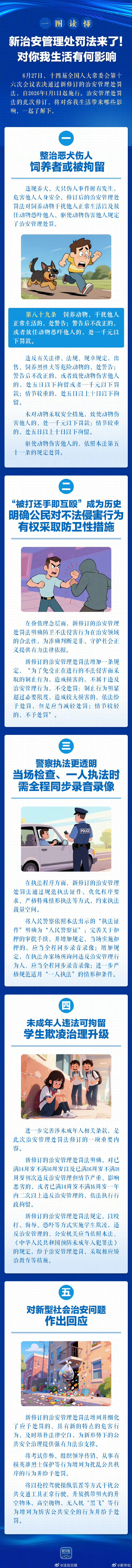 新修订的治安管理处罚法，将对你我生活带来哪些影响？