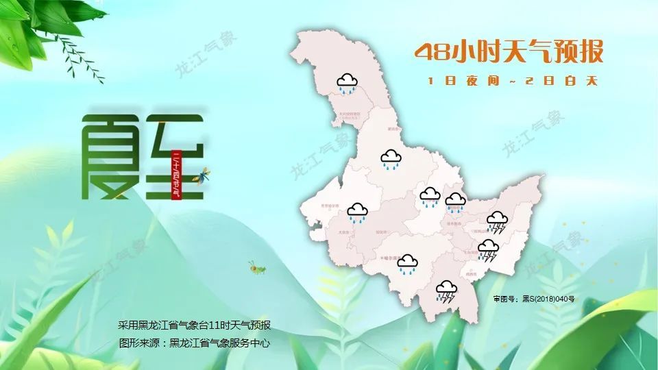 近期黑龙江省多局地短时强降水、雷暴大风等强对流天气，请注意防范～