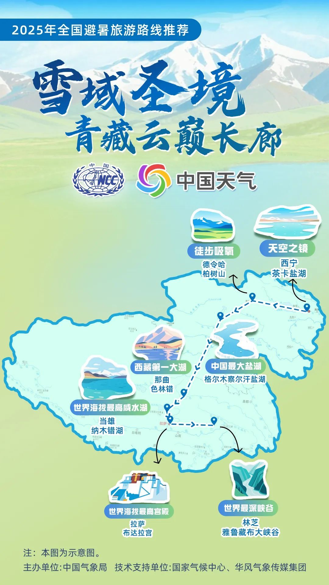 暑假去哪儿玩？16条全国暑期避暑旅游路线来了