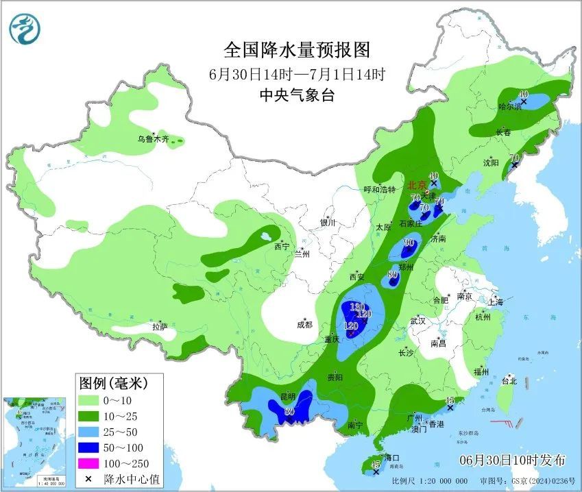 中到大雨+暴雨！小心强对流，河北未来三天……
